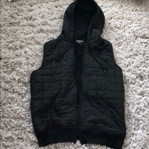 Michael kors vest with hoodie in black 🧥